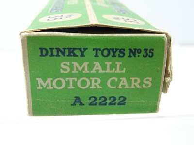Lot 149 - A Pre-War DINKY Toys No 35 Small Motor Cars...