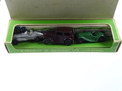 Lot 150 - A Pre-War DINKY Toys No 35 Small Motor Cars...