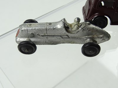 Lot 150 - A Pre-War DINKY Toys No 35 Small Motor Cars...