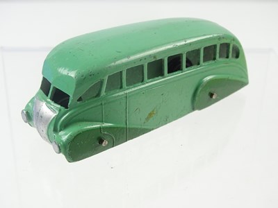 Lot 153 - A Pre War 30g DINKY Caravan, mid blue and...