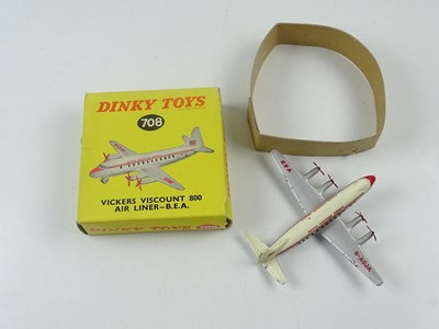 Lot 161 - Two DINKY Vickers Viscount aircraft, No 706 '...