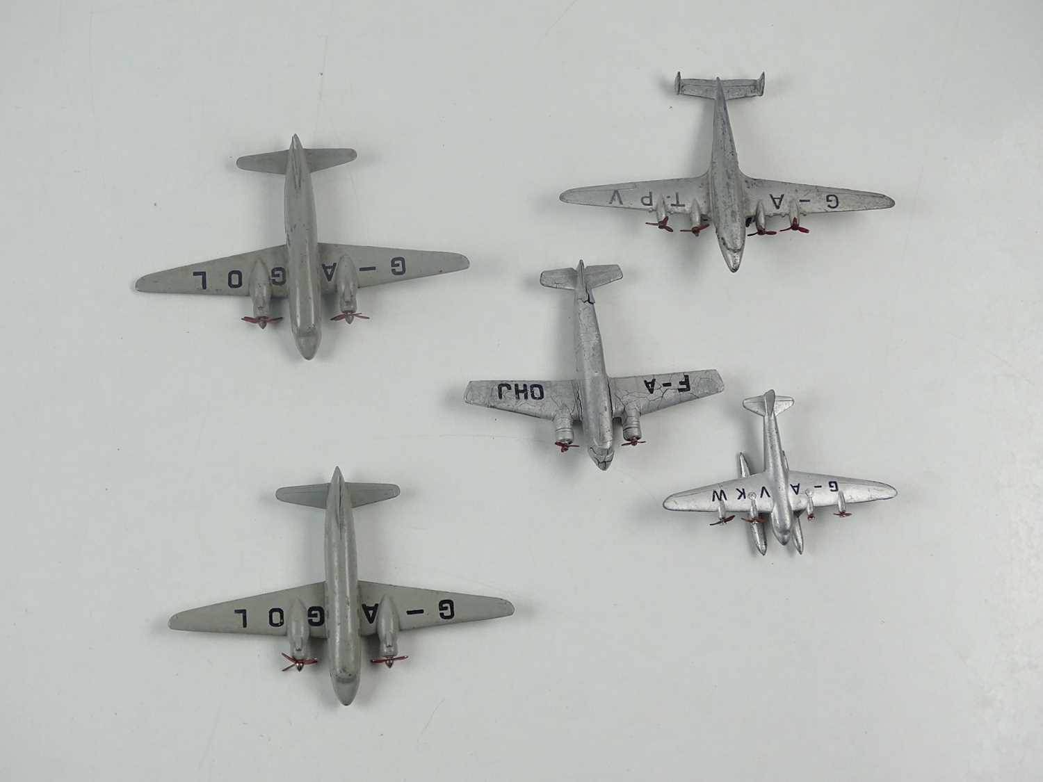 Lot 166 - A group of 5 Pre-War & early Post War DINKY...