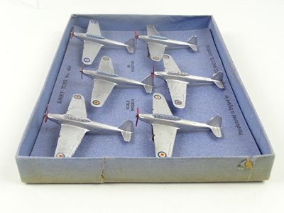 Lot 170 - A Pre-War DINKY Toys 60n trade box of 6 Fairey...