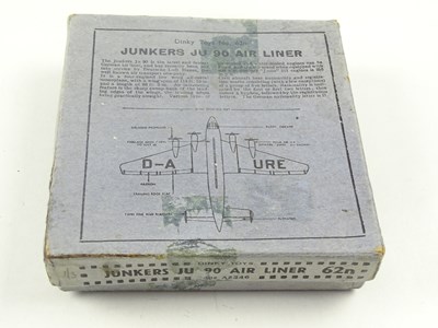 Lot 172 - A Wartime era 'Pre War' DINKY Toys 62n Junkers...