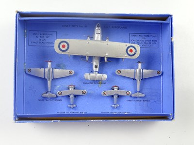 Lot 173 - A Pre-War DINKY Toys Gift Set No 61, set...