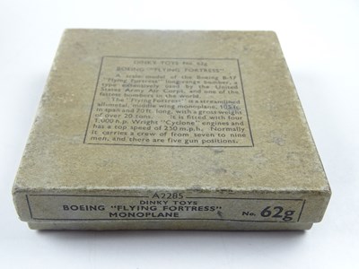 Lot 181 - A Pre-War DINKY Toys 62G Boeing 'Flying...