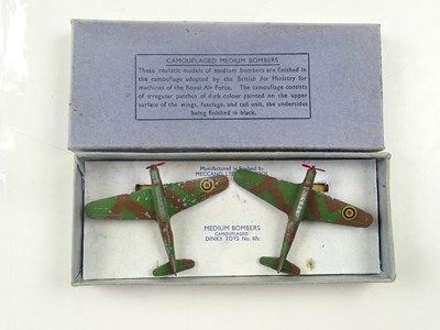 Lot 186 - A Wartime era 'Pre War' DINKY Toys 60s...