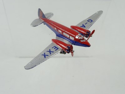 Lot 190 - A Pre-War DINKY Toys 62k The Kings Aeroplane -...