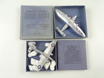 Lot 192 - A pair of Pre-War DINKY Toys Aircraft, lot...