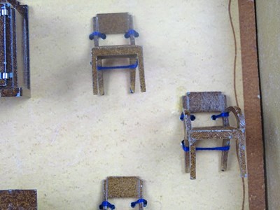 Lot 197 - A boxed Pre-War DINKY Toys No 101 Dining Room...