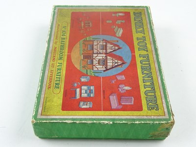 Lot 198 - A boxed Pre-War DINKY Toys No 104 Bathroom...