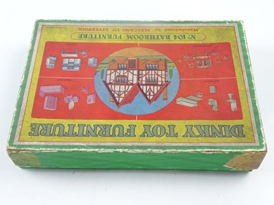 Lot 198 - A boxed Pre-War DINKY Toys No 104 Bathroom...