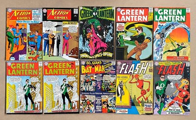 Lot 505 - FLASH, BATMAN, GREEN LANTERN, ACTION COMICS...