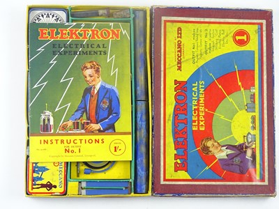 Lot 210 - A boxed 1930s Meccano Elektron Electrical...