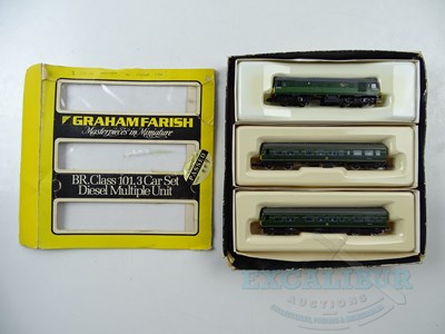 Lot 230 - A GRAHAM FARISH N gauge class 101 DMU (missing...