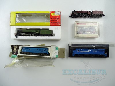 Lot 231 - A mixed group of N gauge British, European and...