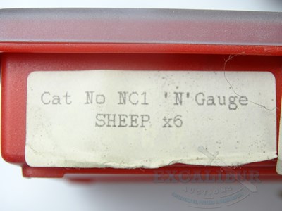 Lot 240 - A large quantity of N gauge whitemetal...