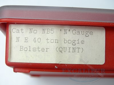 Lot 240 - A large quantity of N gauge whitemetal...