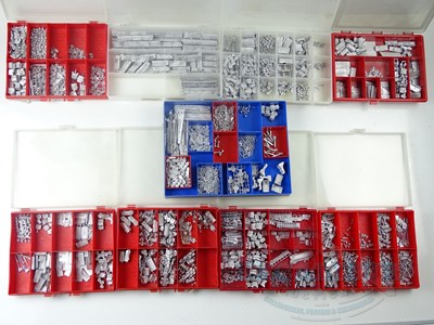 Lot 241 - A large quantity of N gauge whitemetal...