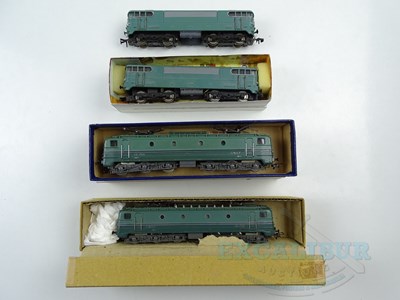 Lot 264 - A group of HORNBY ACHO HO gauge French outline...