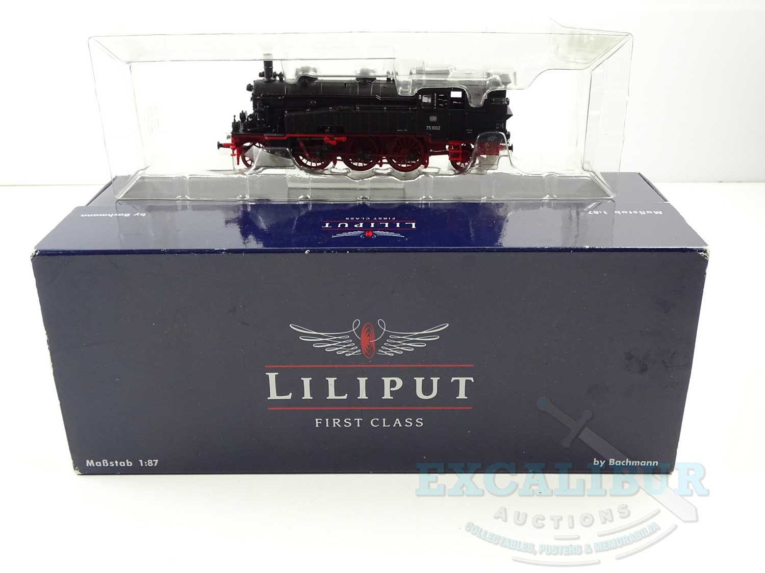 Lot 272 - A LILIPUT HO gauge L131015 German outline BR75...