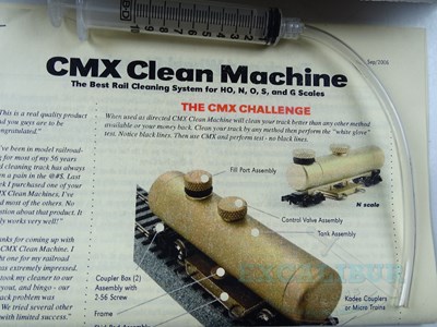 Lot 276 - A CMX HO gauge 'Clean Machine' solid brass...