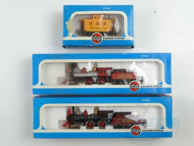 Lot 281 - A group of AIRFIX HO gauge American outline...