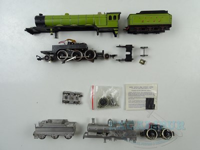 Lot 285 - A pair of OO gauge kitbuilt steam locomotives...