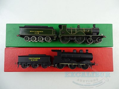 Lot 286 - A pair of OO gauge kitbuilt steam locomotives...