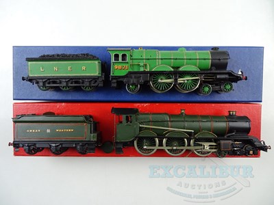 Lot 289 - A pair of kit built OO gauge brass/whitemetal...