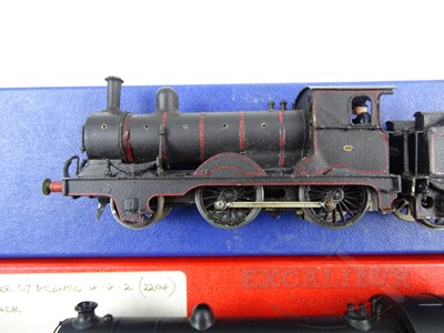 Lot 293 - A pair of kit built OO gauge brass/whitemetal...