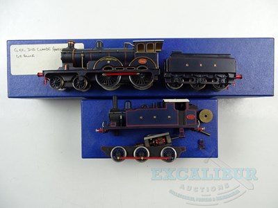 Lot 294 - A pair of kit built OO gauge brass/whitemetal...