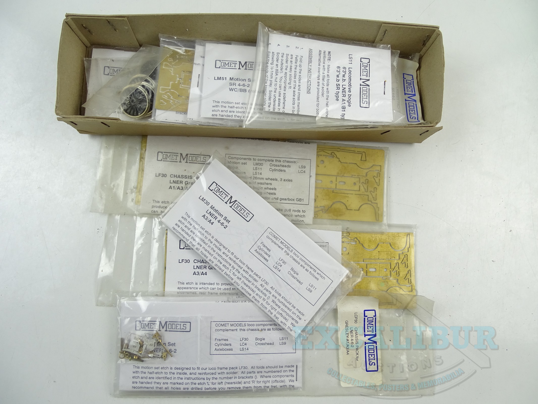 Lot 299 A FALCON BRASS OO gauge brass kit for a