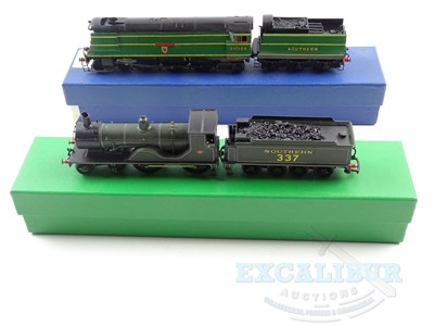 Lot 301 - A pair of OO gauge kitbuilt steam locomotives...