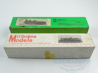 Lot 303 - A pair of part built OO gauge whitemetal kits...