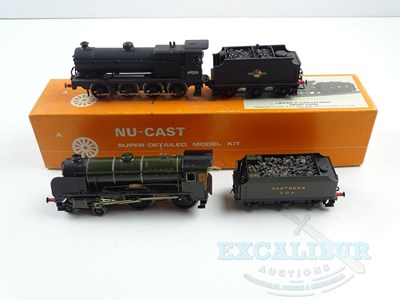 Lot 305 - A pair of OO gauge kitbuilt steam locomotives...