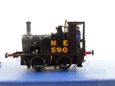 Lot 309 - A group of kitbuilt OO gauge brass/whitemetal...