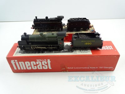 Lot 310 - A pair of OO gauge WILLS FINECAST kitbuilt...