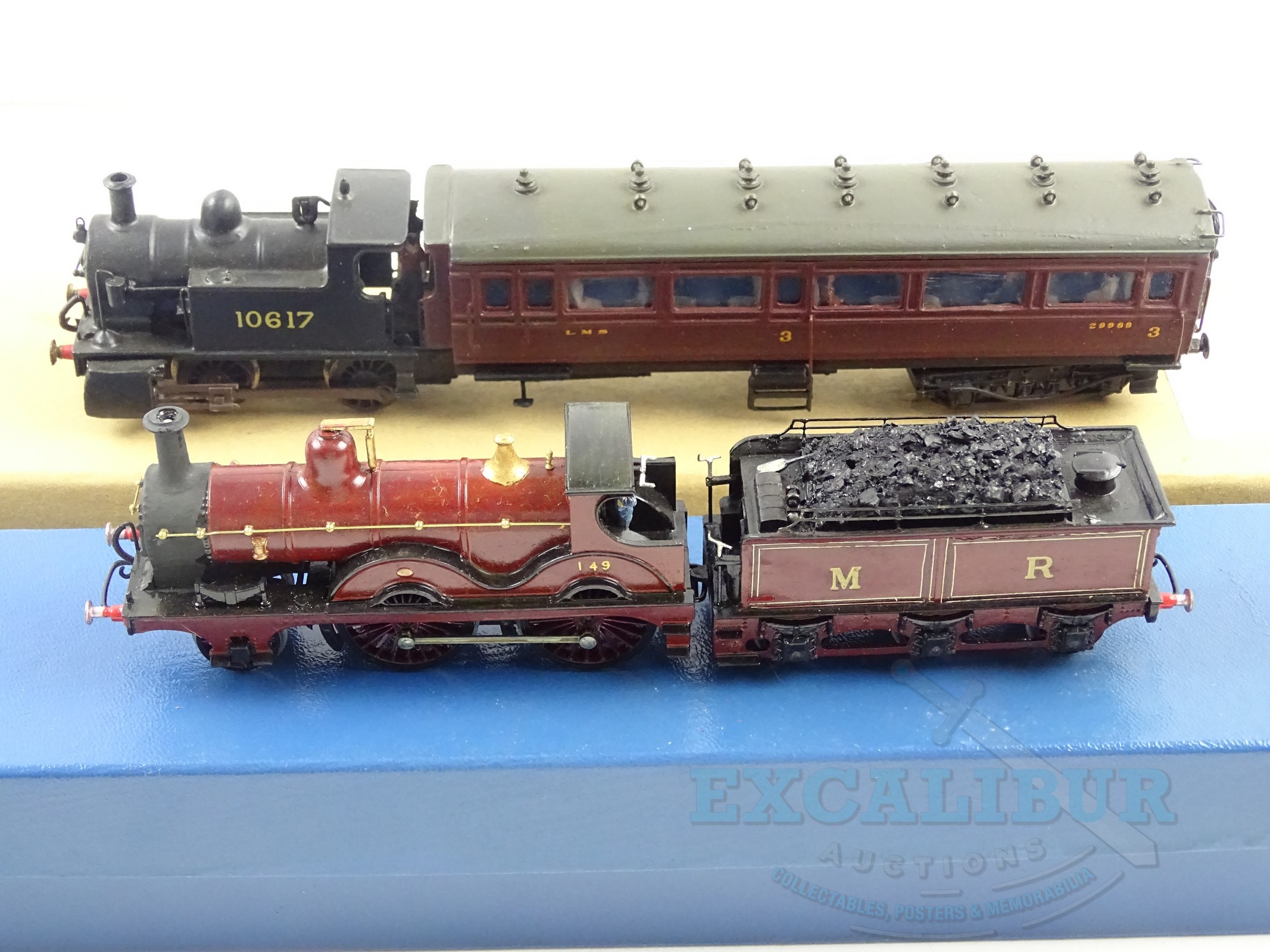 【ふるさと割】 pair A - 315 Lot of brass/whitemetal kitbuilt gauge OO 鉄道模型