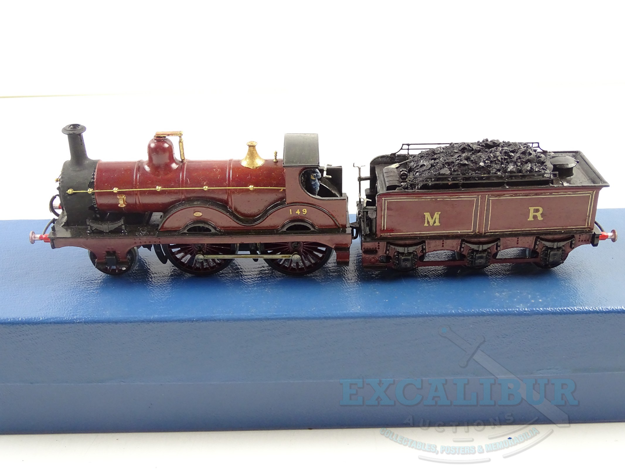 Lot 315 - A pair of OO gauge kitbuilt brass/whitemetal
