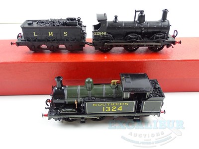 Lot 318 - A pair of OO gauge kitbuilt steam locomotives...