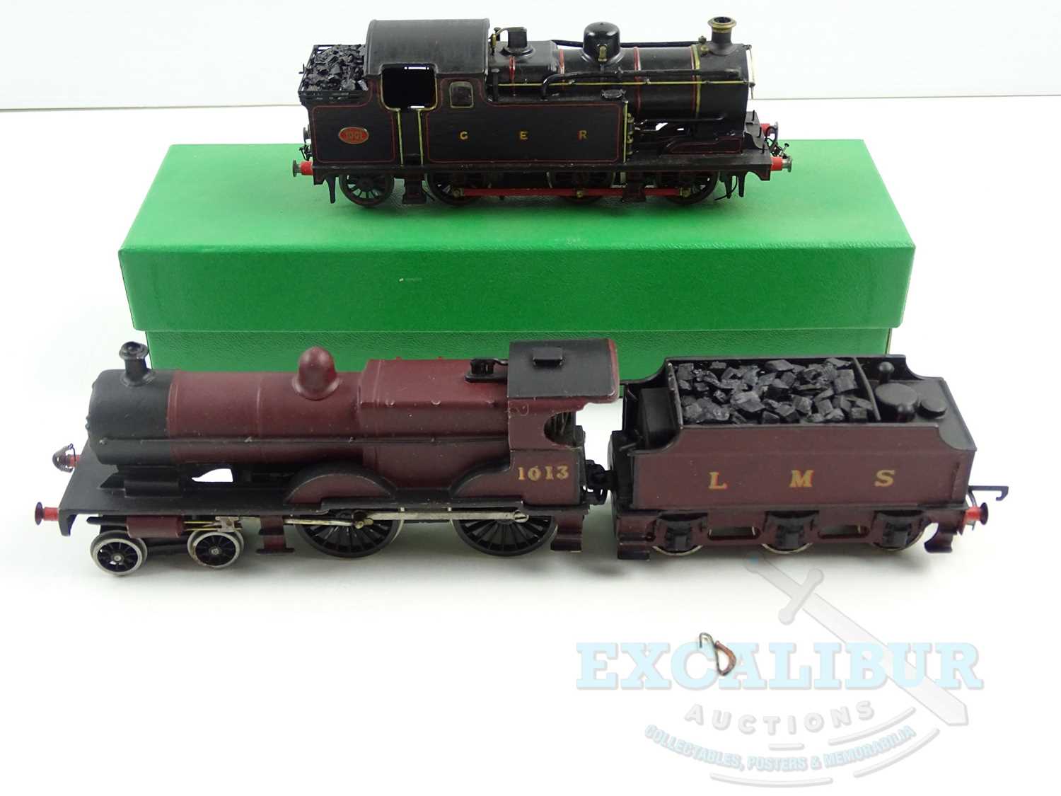 Lot 319 - A pair of OO gauge kitbuilt steam locomotives...