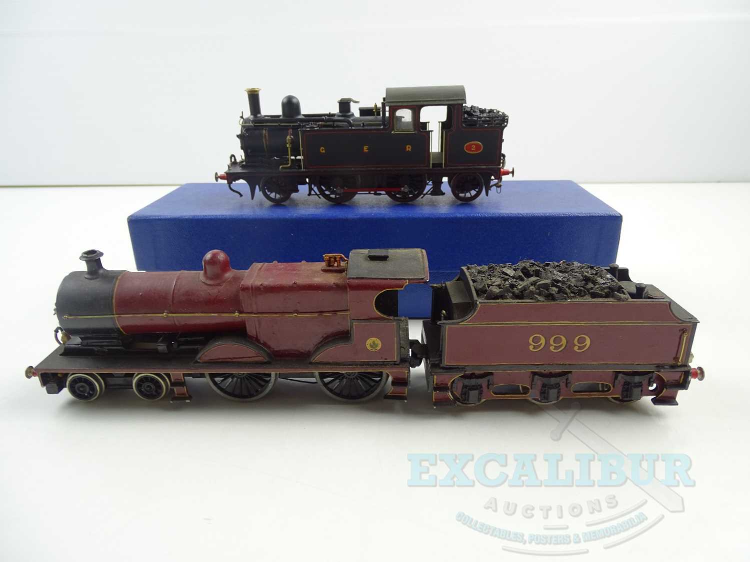 Lot 320 - A pair of OO gauge kitbuilt steam locomotives...