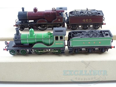 Lot 323 - A pair of OO gauge kitbuilt steam locomotives...