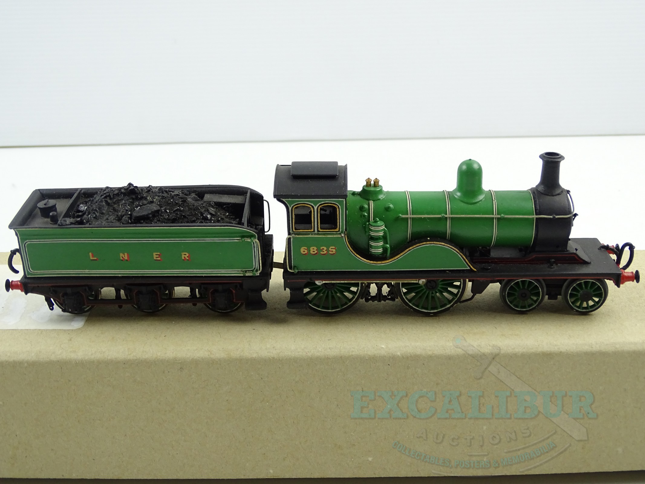 Lot 323 - A pair of OO gauge kitbuilt steam Lot 323 - A pair of OO gauge kitbuilt steam