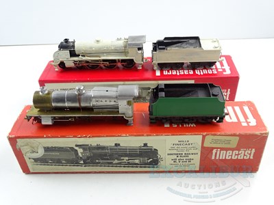 Lot 324 - A pair of part built OO gauge whitemetal kits...