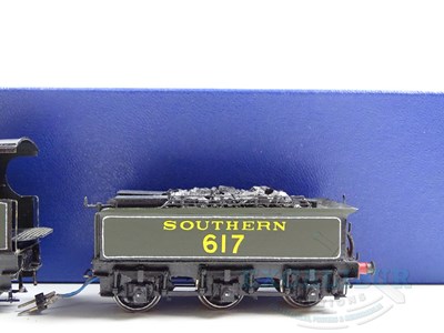 Lot 328 - A OO gauge kitbuilt brass/white metal ex-LSWR...