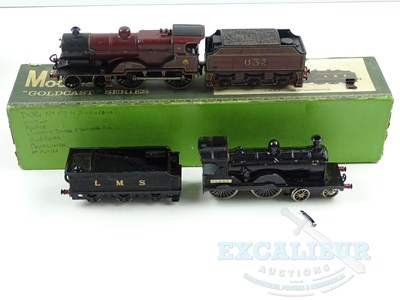 Lot 329 - A pair of kitbuilt OO gauge LMS 4-4-0 steam...