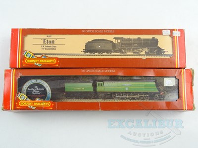 Lot 336 - A pair of HORNBY OO SR steam locomotives...