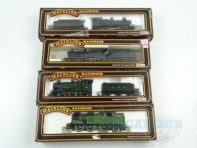 Lot 338 - A group of MAINLINE OO gauge steam locomotives...